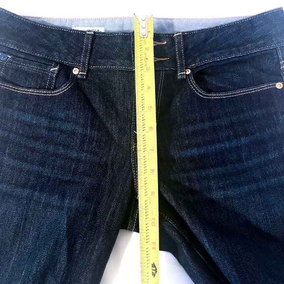 GAP Perfect Boot Denim Jeans Dark Wash Mid Rise Denim 27/4R - Picture 8 of 14
